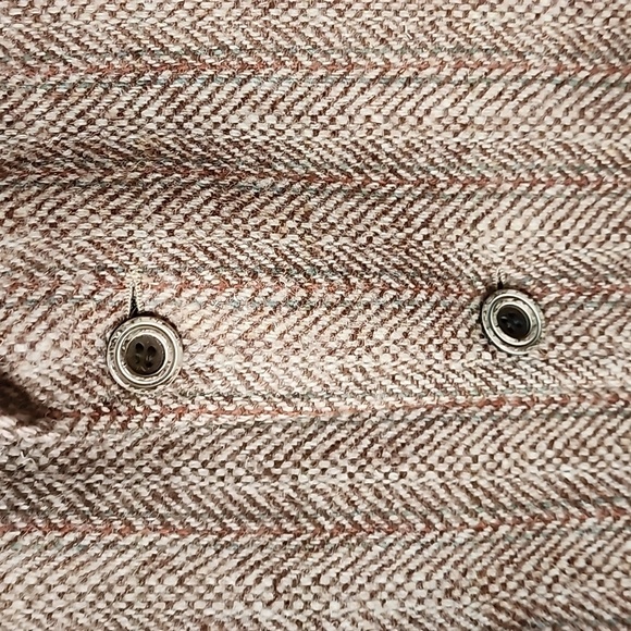 Harris Tweed Men's Brown  Blazer 100 % Virgin  Wool Strawbridge Clothier - Picture 2 of 8